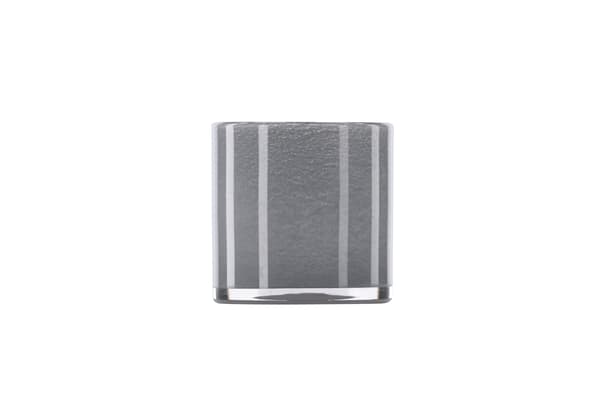Lanterne Glora 12x12 cm lysegrå glas