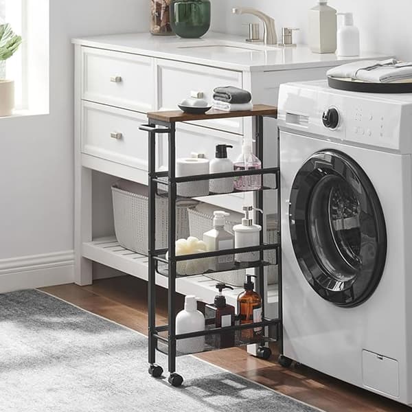 Niche Rullebord, 4 niveauer, mørkebrun, opbevaring, Kodustaar
