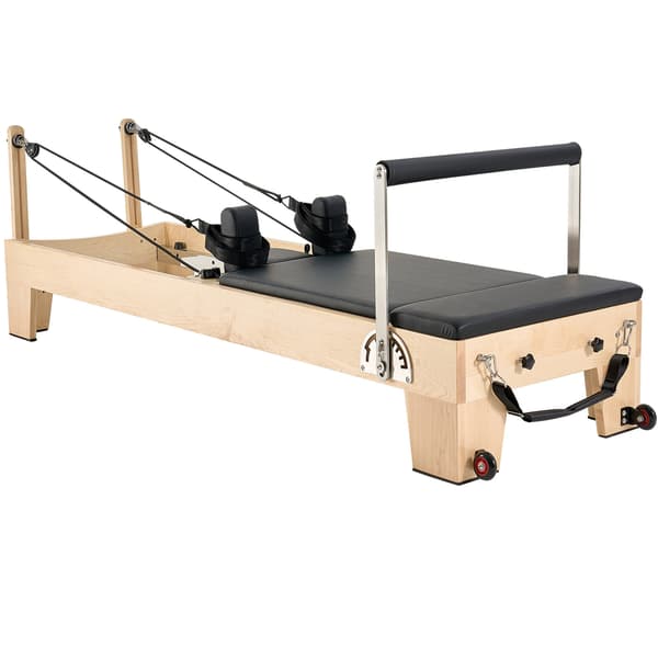 Pilates Reformer, 238x73.5x92.5 cm, Trä, Hemmagymutrustning