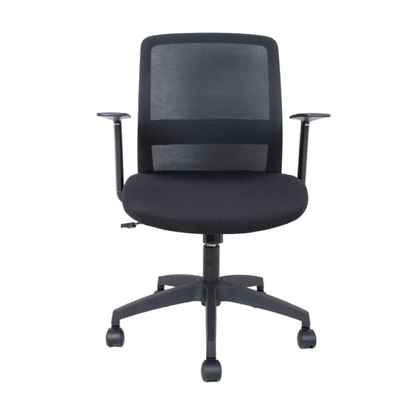 Kontorstol FARO 62x56x87-95 cm Sort