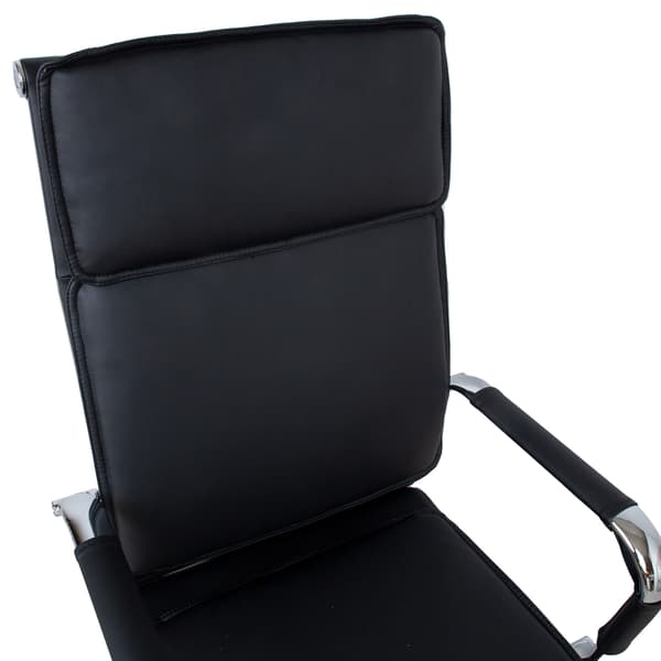 Kontorstol ULTRA 54,5x60x106,5 cm Sort Kunstlæder