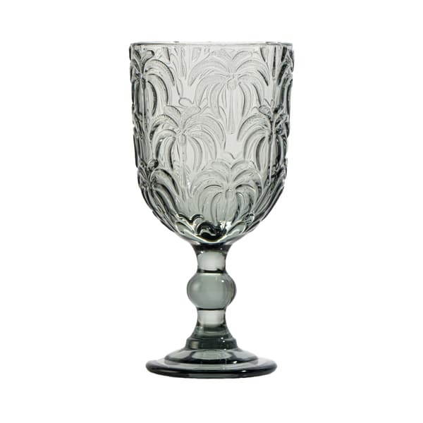 Vinglas 8,4x16,8 cm Gråt Glas