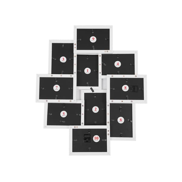 Fotoram, 60x49,3x3,6 cm, Vit