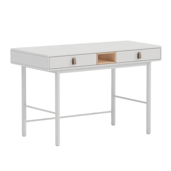 Skrivebord IRIS 120x60x75 cm hvid