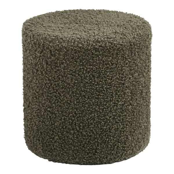 Pouf, Ejby, grön, polyester