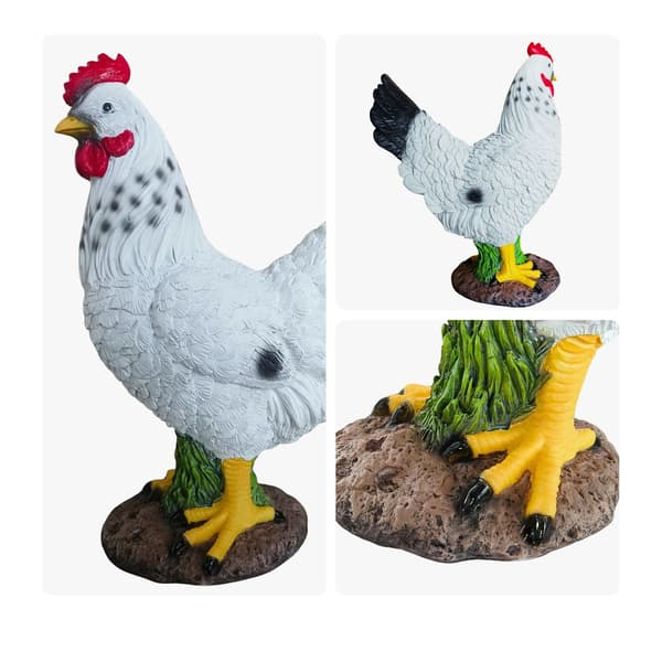 Trädgårdsfigur Höna Polyresin, Kodustaar