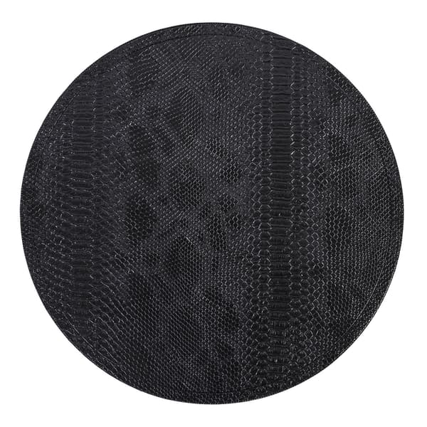 Bordsunderlägg 38 cm svart