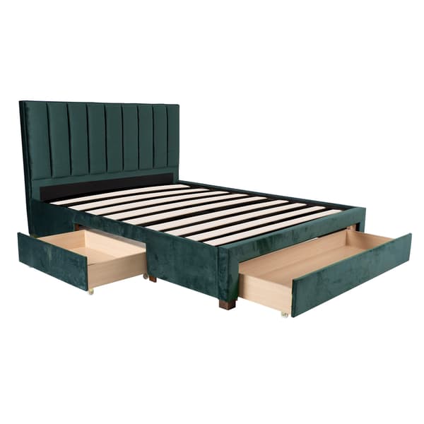 Seng Grace 165x215x111 cm Grøn
