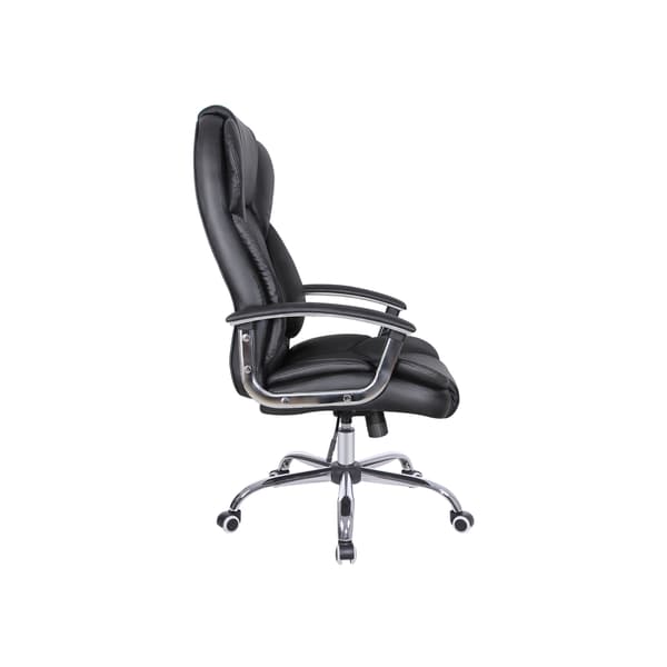 Kontorstol, 69,5x60x119,5 cm, Sort