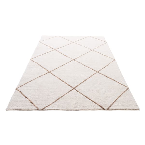 Tæppe, 183x274 cm, Beige, loddent