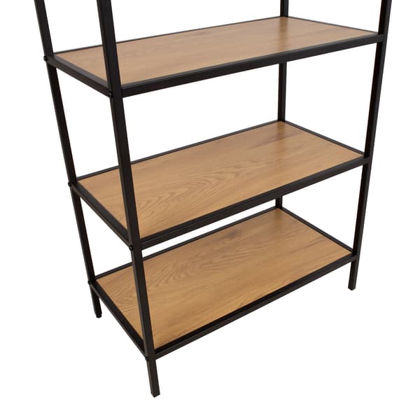 Hylde 63x33x152 cm Ask Sort metal
