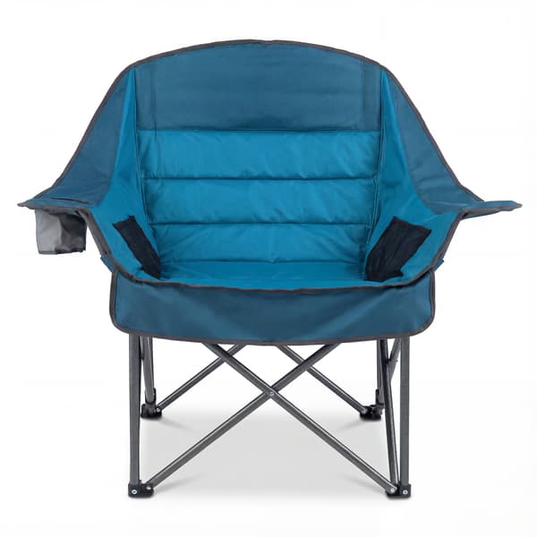 Campingstol 72x104x93 cm blå