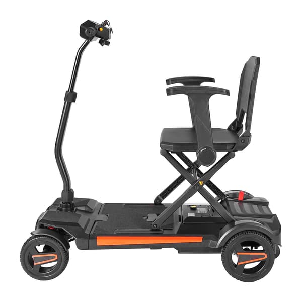 Elektrisk Mobilitetsscooter, 97x57x81 cm, Sort, Sammenklappelig
