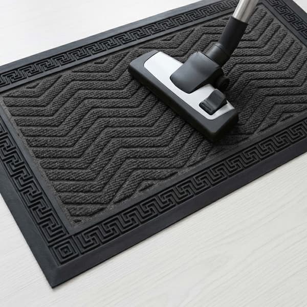 Ribbmönstrad dörrmatta i polypropen, Kodustaar