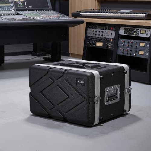 Rack Case 6U 310 mm ABS sort