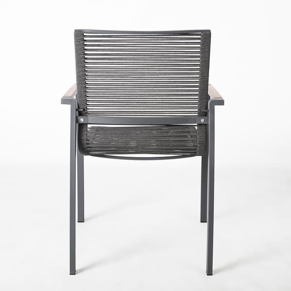 Stol Montana 60x61x90 cm Grå Rustfrit Stål
