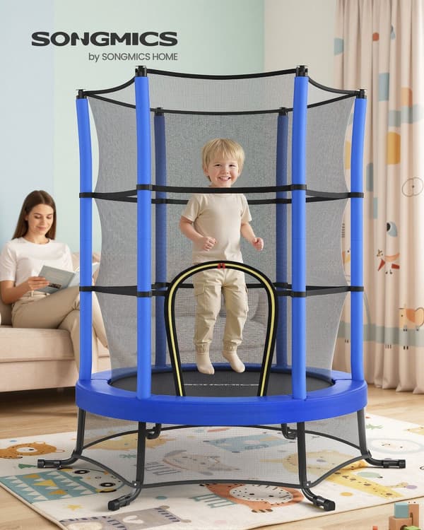 Barnstudsmatta, 174 cm med säkerhetsnät