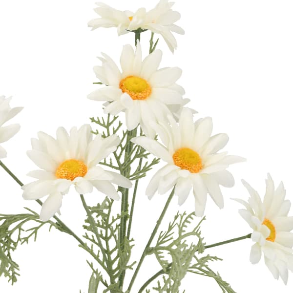Kunstig blomst 55,5 cm hvid plastik