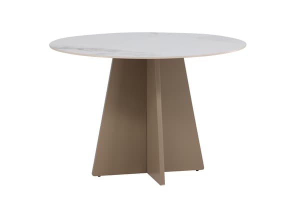 Spisebord Bootcut 110x75 cm Beige
