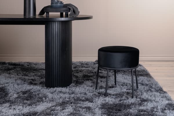 Tæppe, Grace, 300x400 cm, Grå, Polyester