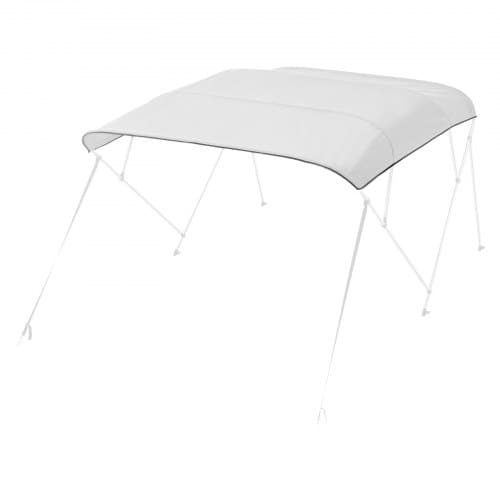 Båtbimini reservdelskale, 244x246-262 cm, Ljusgrå, Polyester
