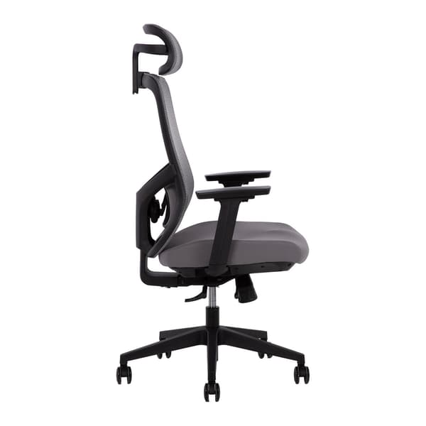 Kontorstol Ally Grå, ergonomisk