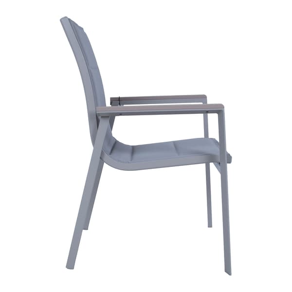 Stol CORINNA 56x64x92 cm lys grå