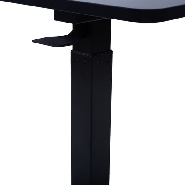 Skrivebord 70x40x66-106 cm Sort Manuel