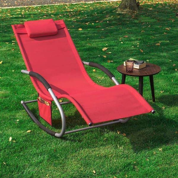 Gynge Stol, OGS28-R, 158 cm, Rød