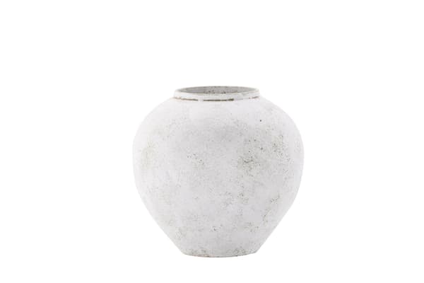 Maljakko, Maapallo, 25 cm, Beige