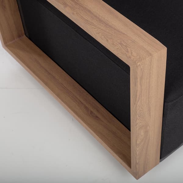 Soffmodul FULLER 68x89x70,5 cm mörkgrå