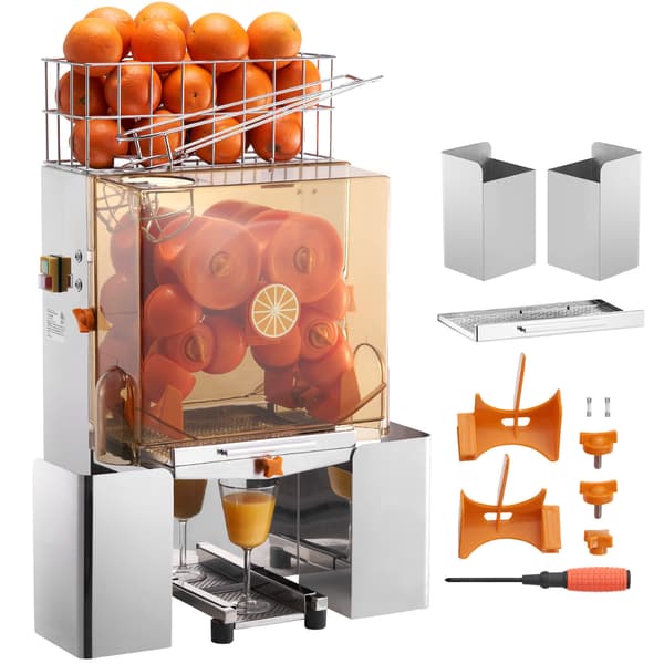 Appelsinpresser maskine, 45x32x78 cm, rustfrit stål