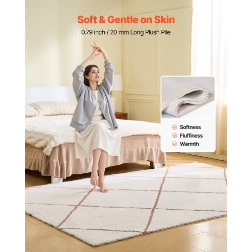Matto, 183x274 cm, beige