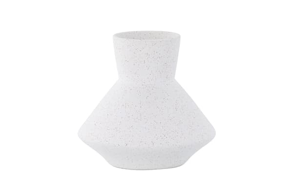 Vase Rellis 10x20x22 cm Hvid