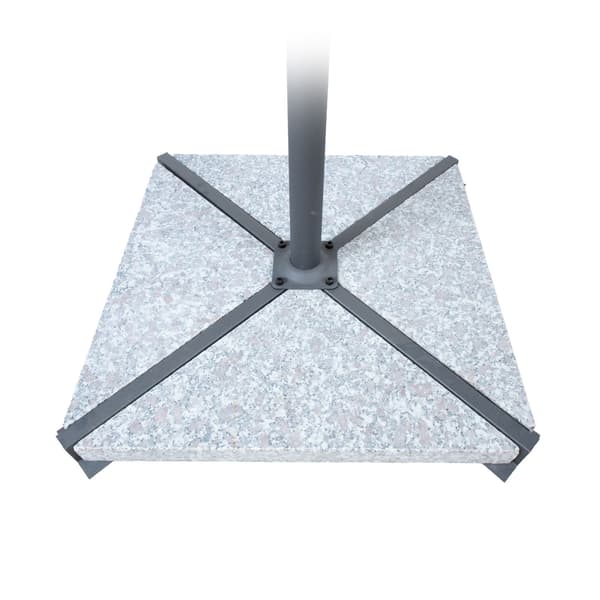 Parasolfod Sten 41x41x4 cm Granit
