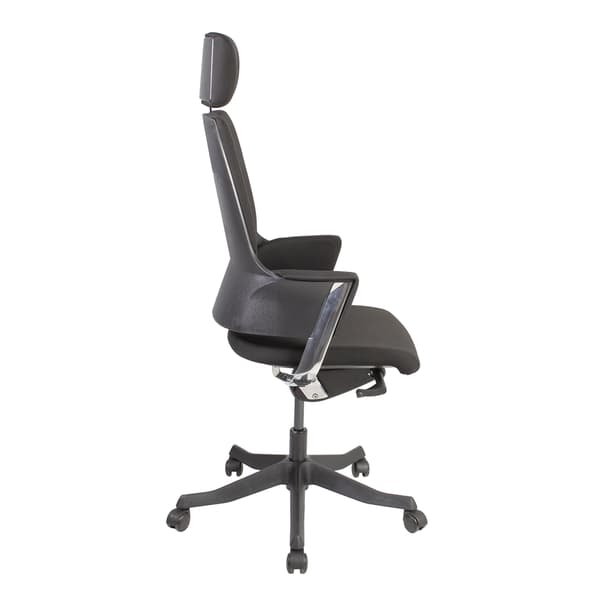 Kontorstol DELPHI 70x70x119,5-136 cm sort