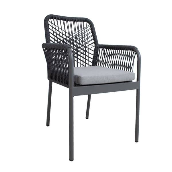Trädgårdsmöbelset HELA 90x90x75 cm Grå