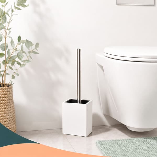 Toiletbørste og holder, 9.5x37 cm, Kodustaar
