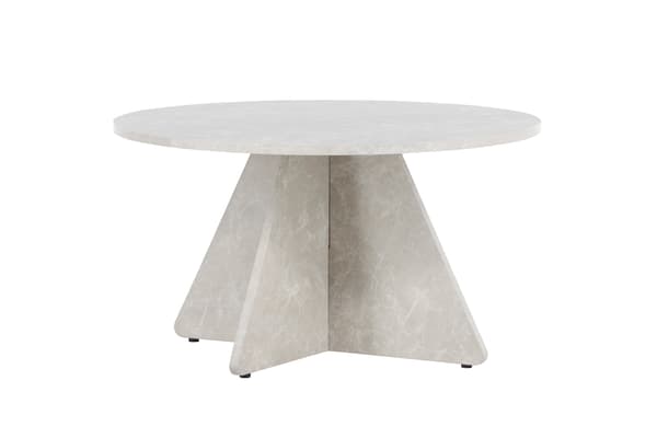 Sohvapöytä Bootcut 45x80x80 cm Beige MDF