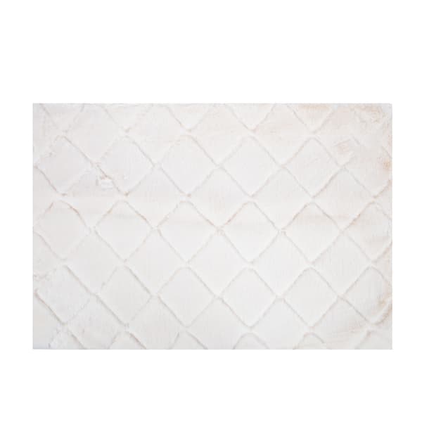 Matto 60x90 cm Beige Polyesteri