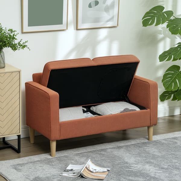 Sofa, 117x63x79 cm, Orange