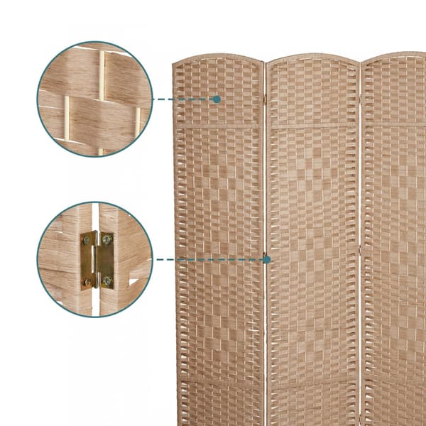 Foldeskærm 170x160x2 cm foldbar, Kodustaar