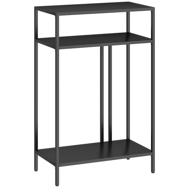 Konsolbord 55x30x85 cm Sort Metal