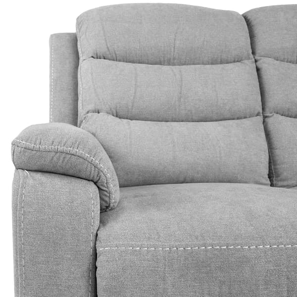 Lænestol Sofa MIMI 153x93x102 cm Lys Grå Stof