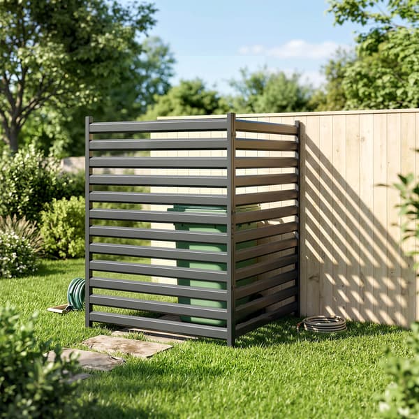 Havelåge 91x152 cm Sort Metal