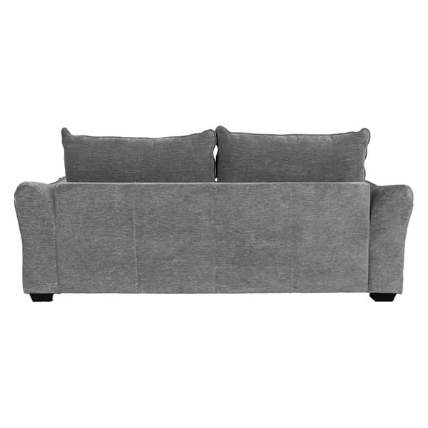 Soffa DIVI 200x96x83 cm grå tyg