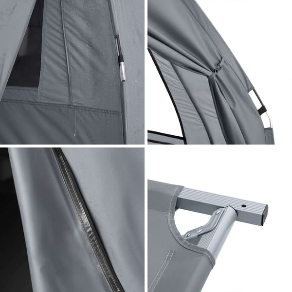 Teltta, OGS32-II-L-HG, 193x145x185 cm, Harmaa