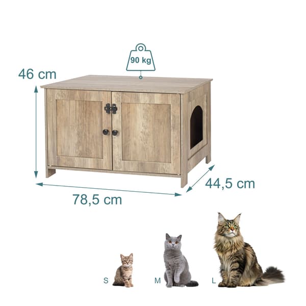 Kattekabinet, Brun, Kodustaar