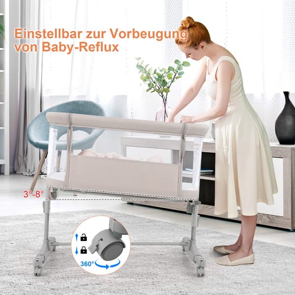 Babyseng, 83x48x67-80 cm, Beige , Star