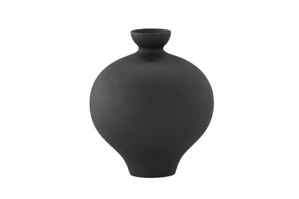 Vase Rellis 6x24x20 cm Sort